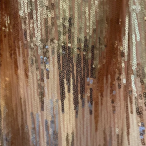 White House Black Market Pink Sequin Halter Top NWT size XS - Picture 7 of 7